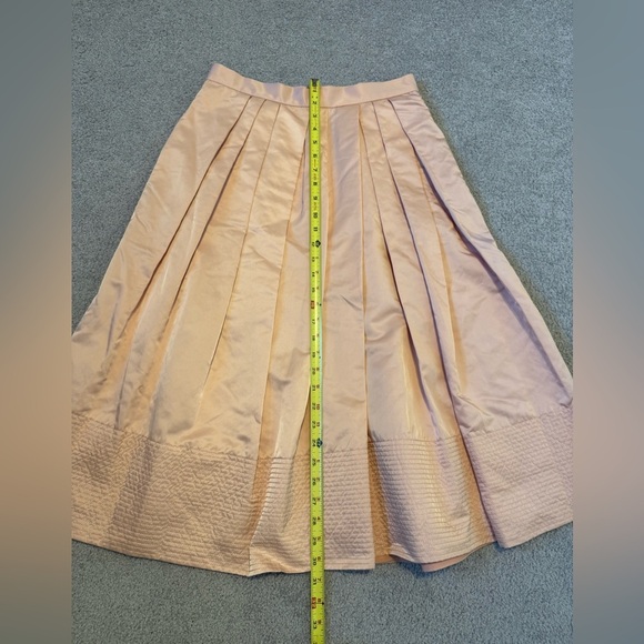 Banana Republic Blush A-Line Pleated Skirt - Picture 5 of 6